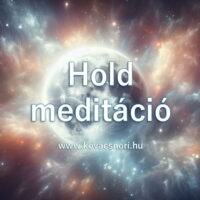 Hold meditáció Kovács Nóri vezetésével.