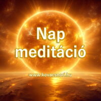 Nap meditáció Kovács Nóri vezetésével.