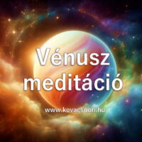 Vénusz meditáció Kovács Nóri vezetésével.