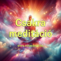 Csakra meditáció Kovács Nóri vezetésével.